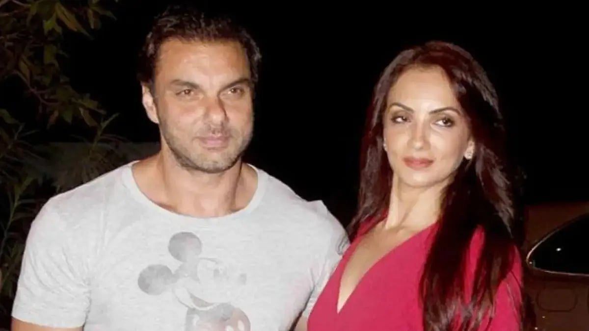 Sohail Khan and Seema Sajdeh