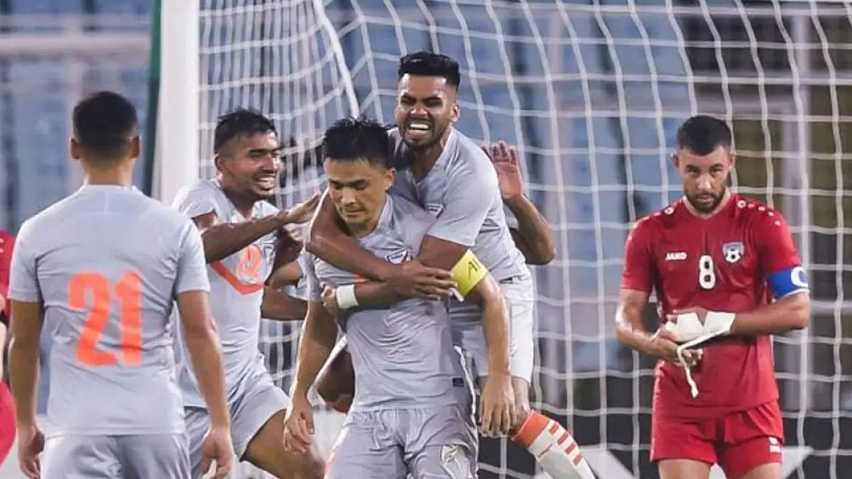 Jubilant fans entered the Indian team's technical bench -- a restricted area -- during matched against Afghanistan and Hong Kong.
