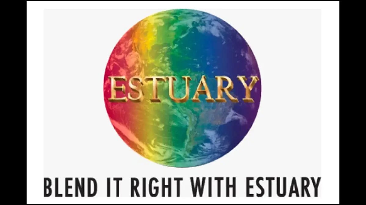 Estuary's Blending Water