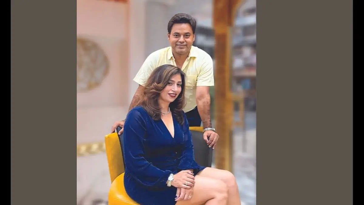 Mrs. Ranjit Kaur and Mr. Karan, Founder of Concept Next 