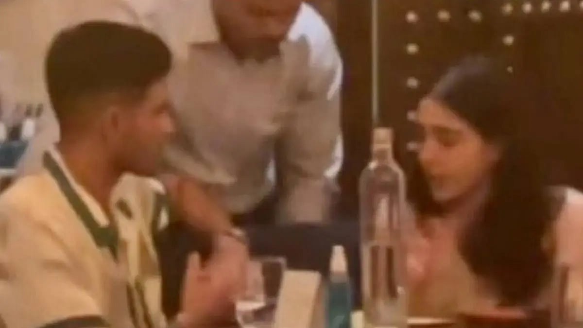 Sara Ali Khan and Shubman Gill