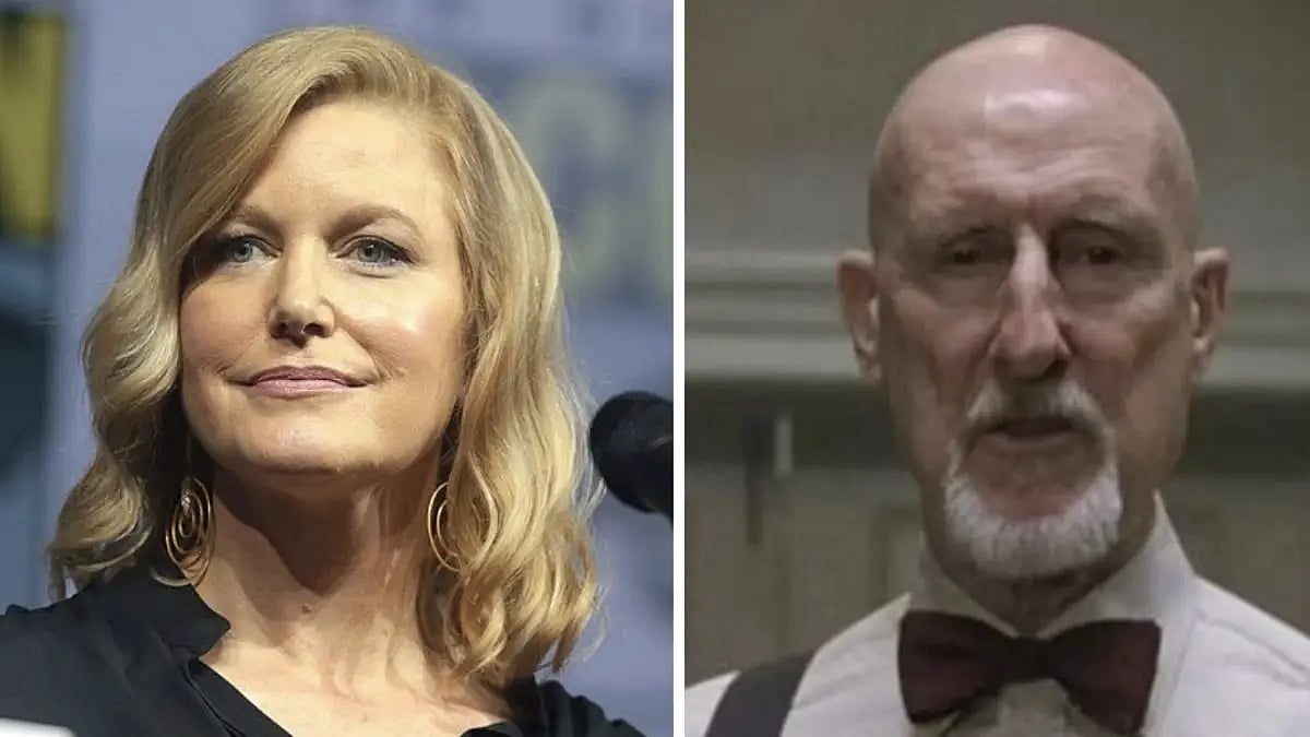 Anna Gunn and James Cromwell