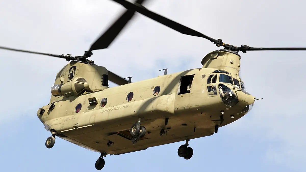 Chinook helicopters