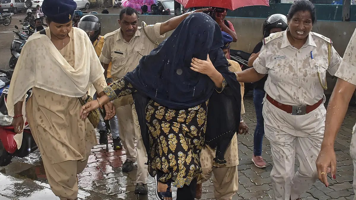 Suspended BJP leader Seema Patra 