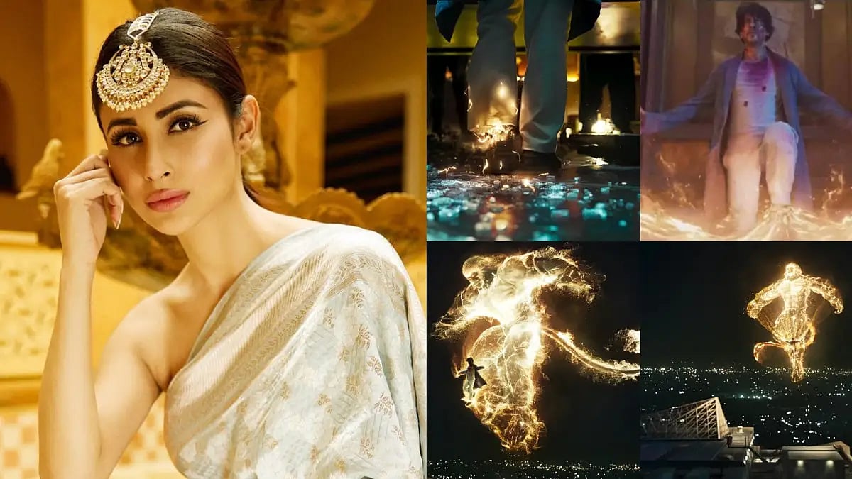 Mouni Roy; Shah Rukh Khan's look from 'Brahmastra'