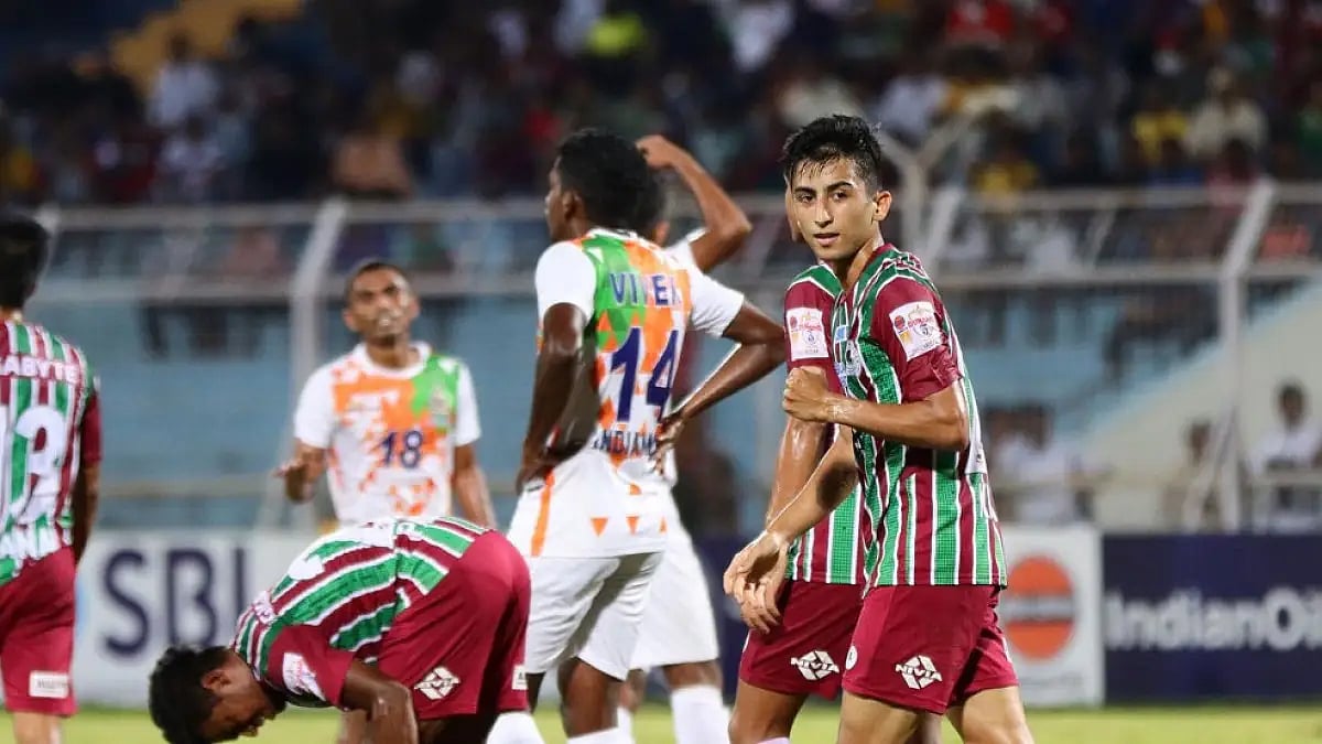 Lenny Rodriguez and Kiyan Nassiri scored for ATK Mohun Bagan.