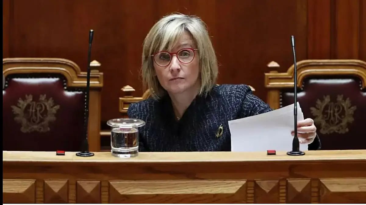 Portugal health minister Marta Temido.