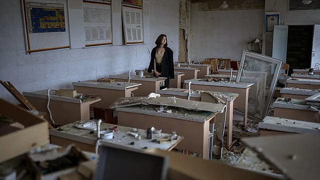 Russia-Ukraine: Heartbreaking Images Of Bombed School A Reminder Of The Price Of War