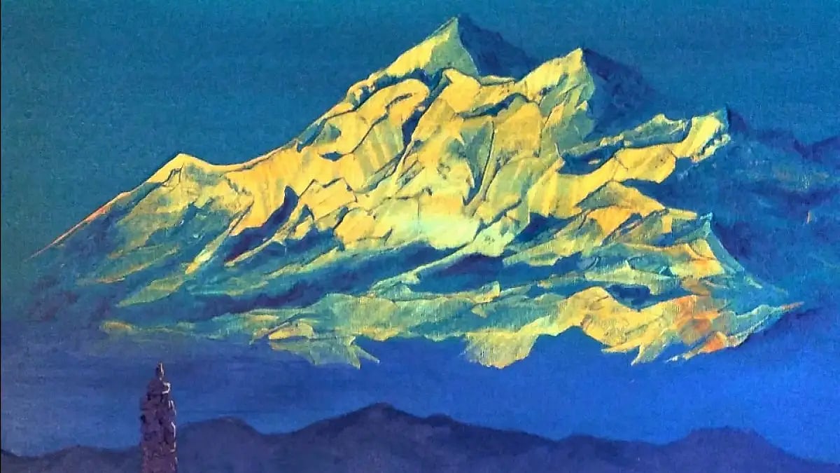 The majestic Himalayas as seen through the eyes of Russian painter Nicholas Roerich