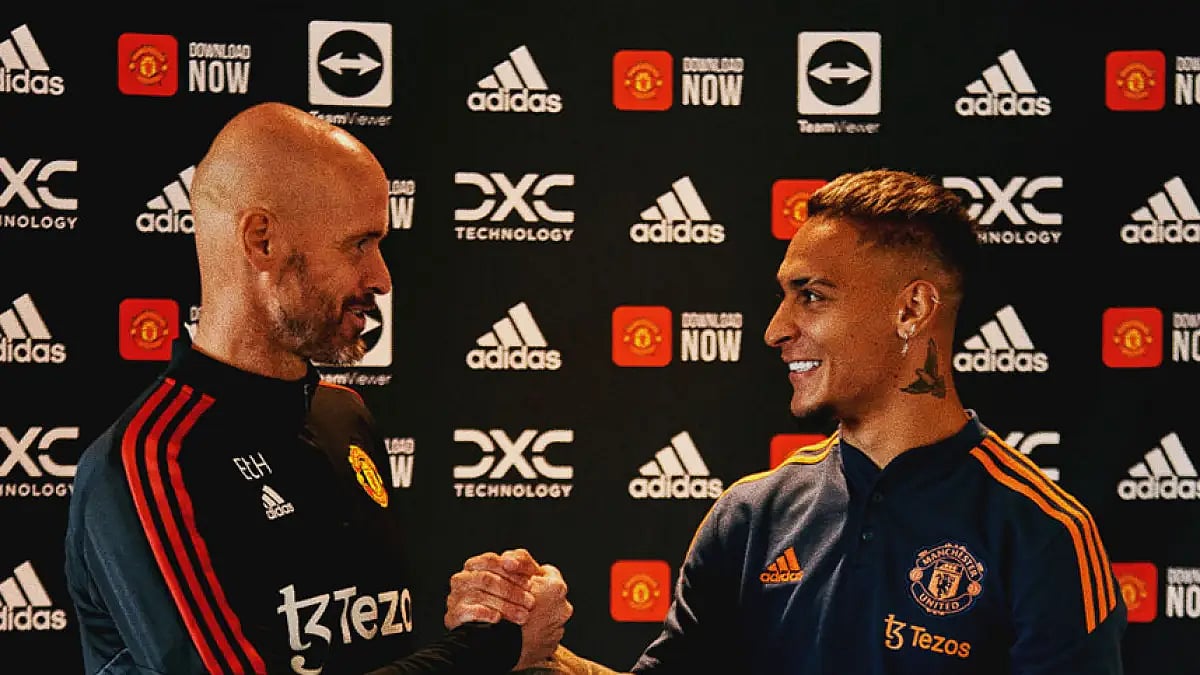 Antony is the fourth most expensive player in EPL history and the most expensive deadline-day signing.