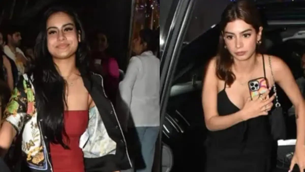 Nysa Devgan And Khushi Kapoor