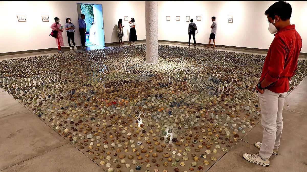 Is the Water Chavdar? exhibit at Galleryske, New Delhi