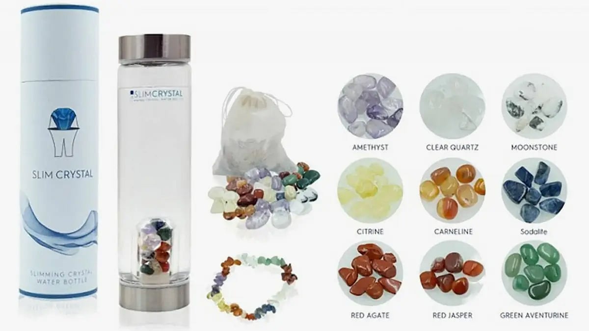 Slim Crystal Water Bottle Reviews 