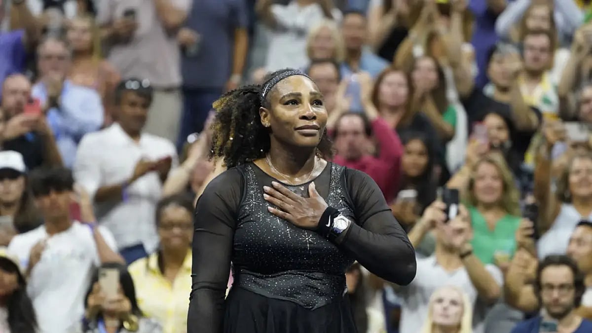 Serena Williams retired last year after the US Open.