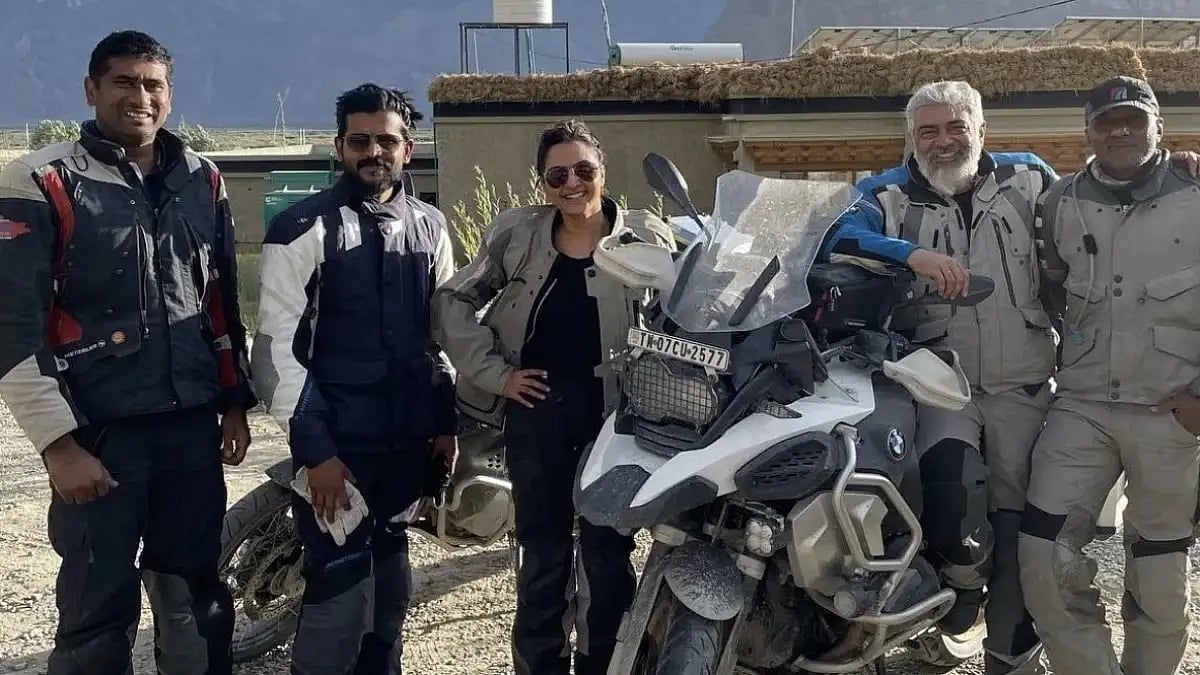 Manju Warrier, Ajith Kumar and Bineesh Chandran