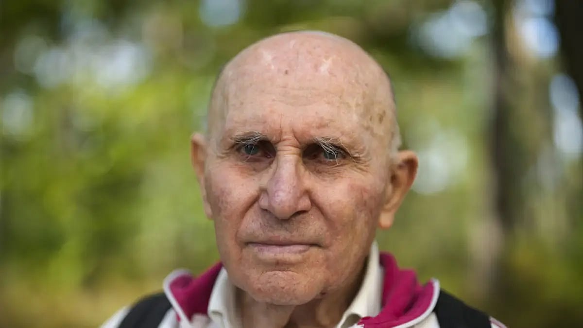 Former Israeli Olympic racewalker Shaul Ladany.