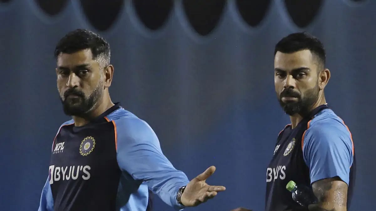 Virat Kohli has a strong bond with his former captain MS Dhoni.