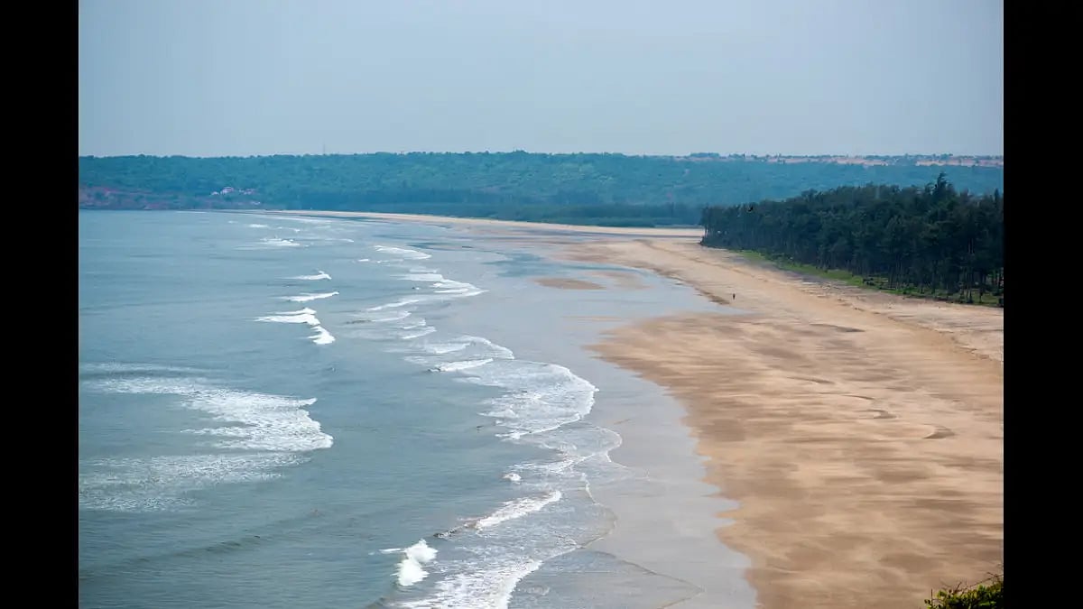 Maharashtra's coastline is dotted with charming beaches