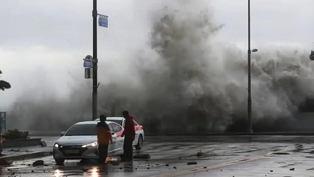 Typhoon Hinnamnor Leaves 20,000 Homes Without Power In South Korea
