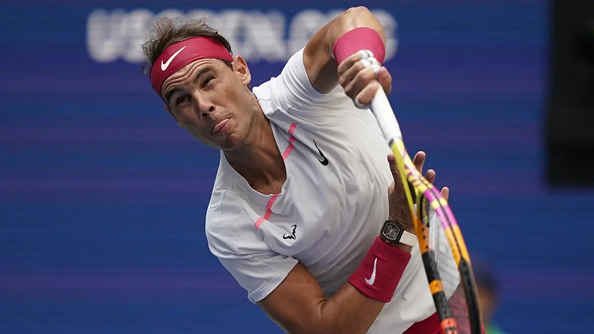 Rafael Nadal has won 14 of his major titles on clay at Roland Garros.