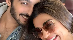 Rohman with Sushmita