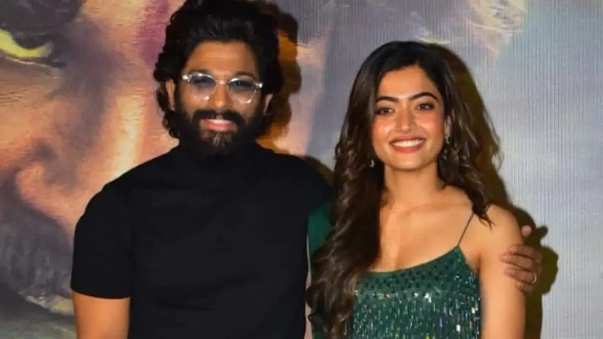 Rashmika Mandanna and Allu Arjun