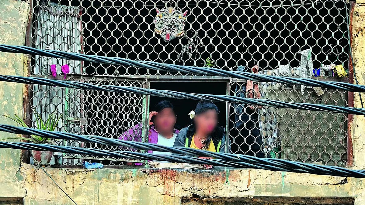 Finding a voice: Snapshots of sex workers soliciting at brothels in Delhi’s GB Road