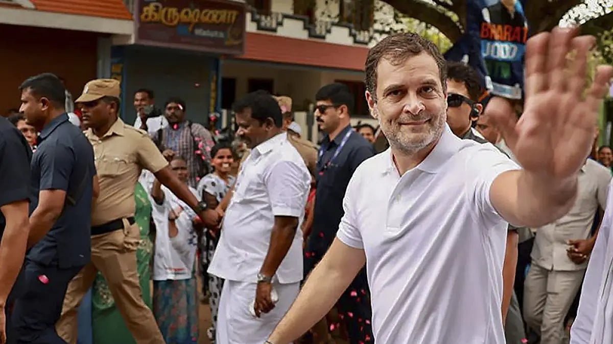 Congress Bharat Jodo Yatra in Kanyakumari 