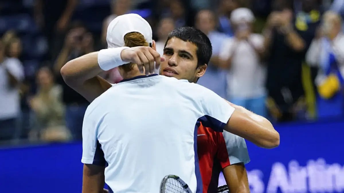 Carlos Alcaraz is the youngest man to enter US Open semis since Pete Sampras won the title at 19 in 1990.