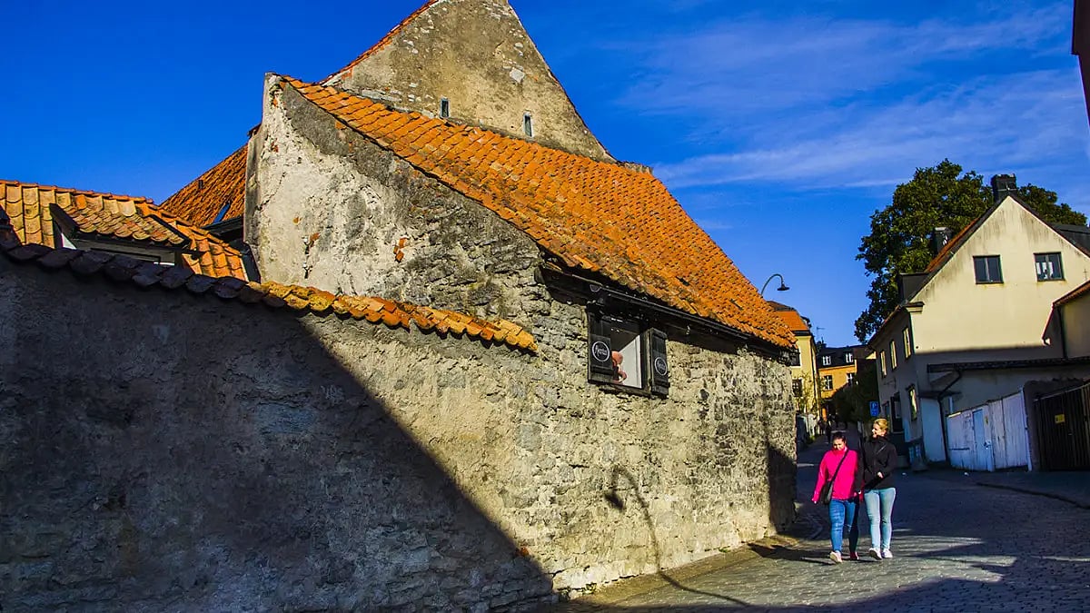 The old town of Visby