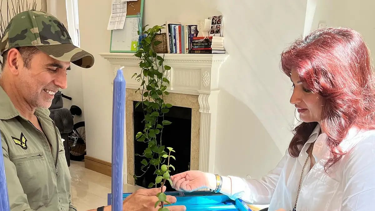 Akshay Kumar and Twinkle Khanna