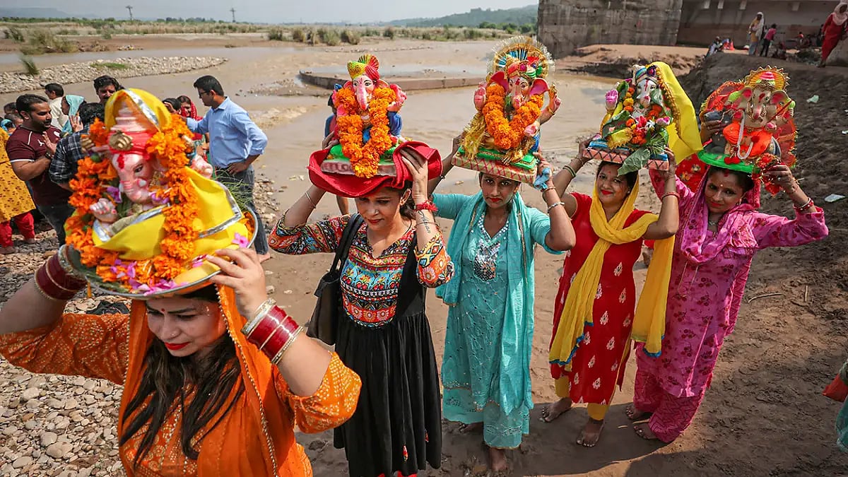 Ganesh Chaturthi celebration in Jammu 