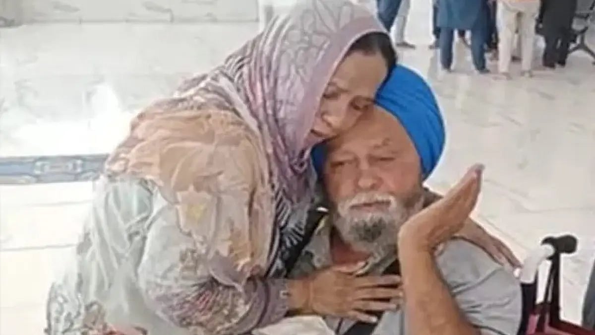 A Sikh man meets Pakistani sister separated during the 1947 India-Pakistan Partition 