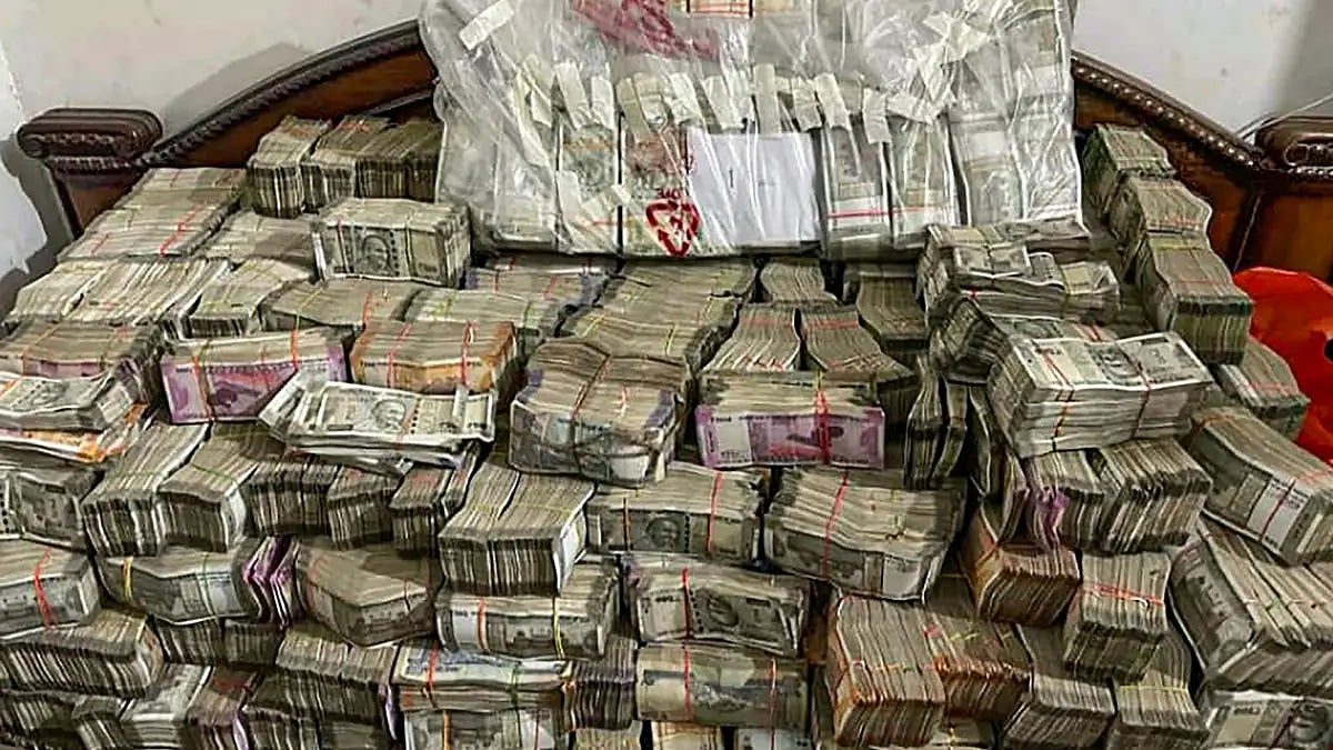 The ED recovered over Rs 7 crore in cash in a raid on a mobile game company in Kolkata