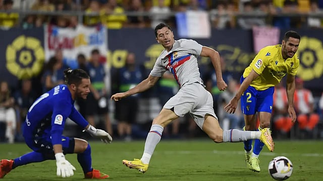 La Liga Wrap: Robert Lewandowski Scores In Barcelona Win; Atletico Madrid Rout Celta Vigo