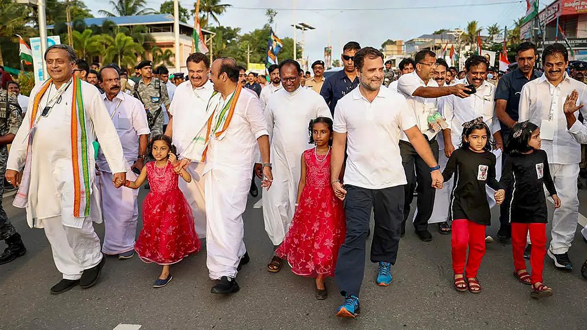 Bharat Jodo Yatra in Kerala 