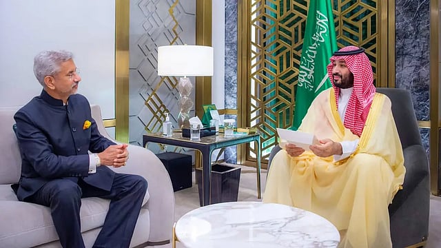 EAM S Jaishankar Meets Saudi Crown Prince Mohammed Bin Salman, Hands Over PM Modi's Written Message