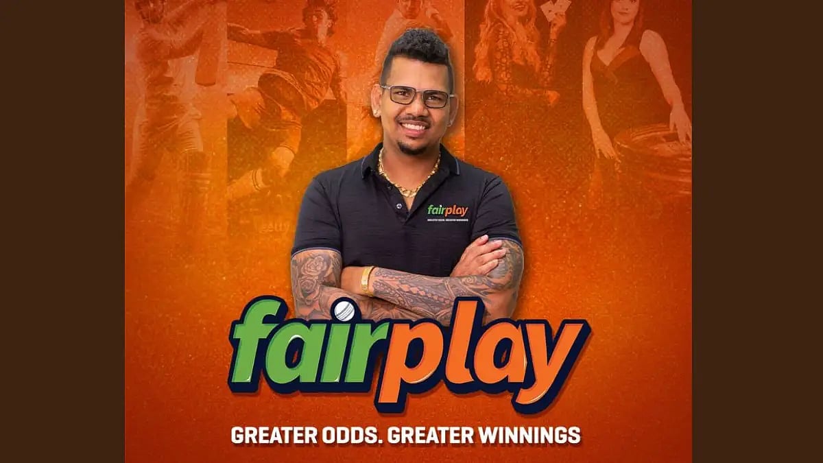 Sunil Narine, brand ambassador of FairPlay Club