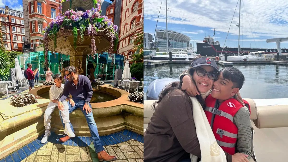 Ajay Devgn and Kajol wish son Yug on his birthday