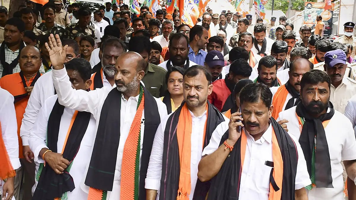 Bandi Sanjay Kumars Praja Sangrama Yatra 