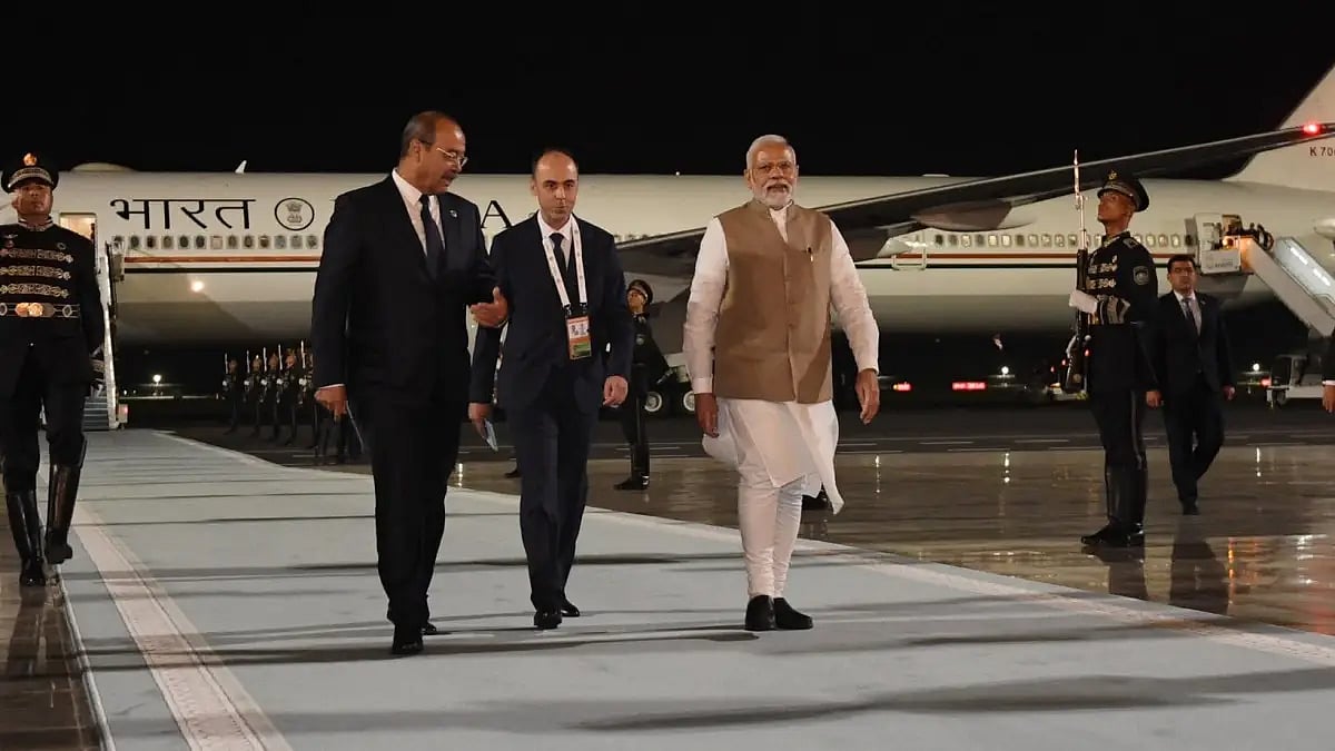 Prime Minister Narendra Modi in Samarkand for SCO Summit