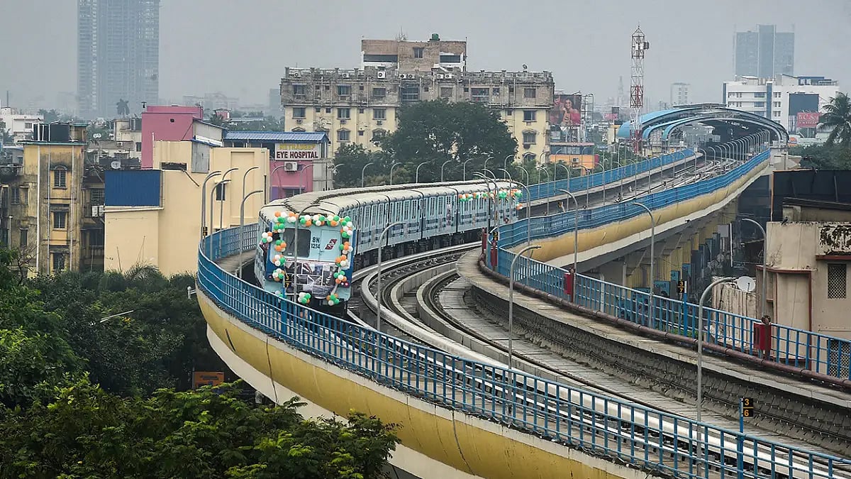 Joka-Taratala Metro trial run in Kolkata 