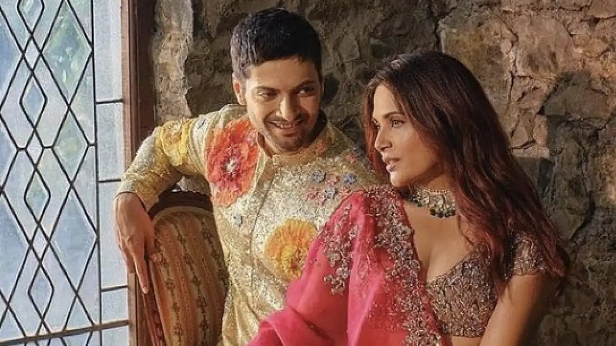 Ali Fazal and Richa Chadha