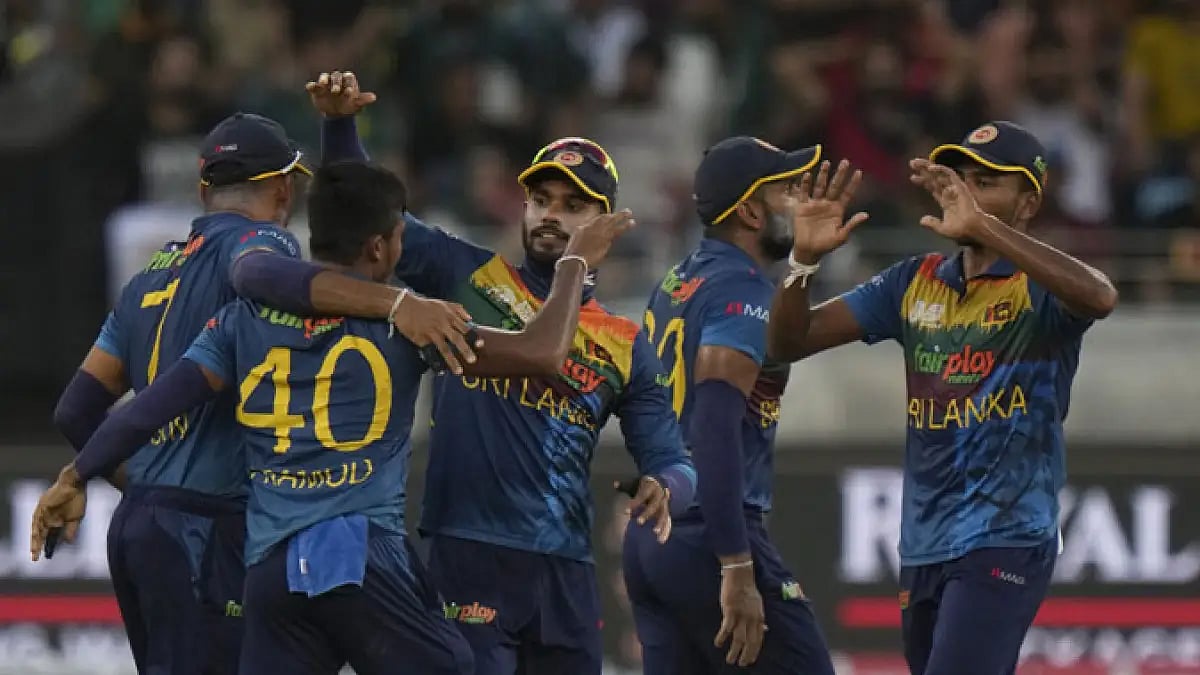 Sri Lanka have also named five standby players.