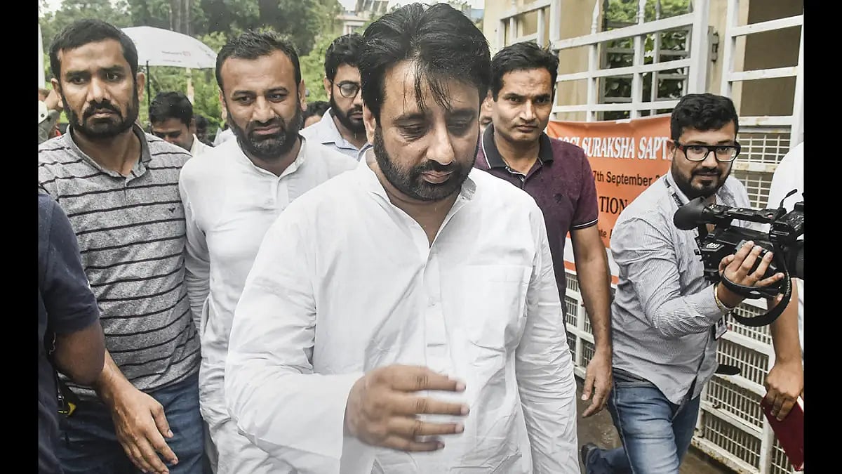 AAP MLA Amanatullah Khan 