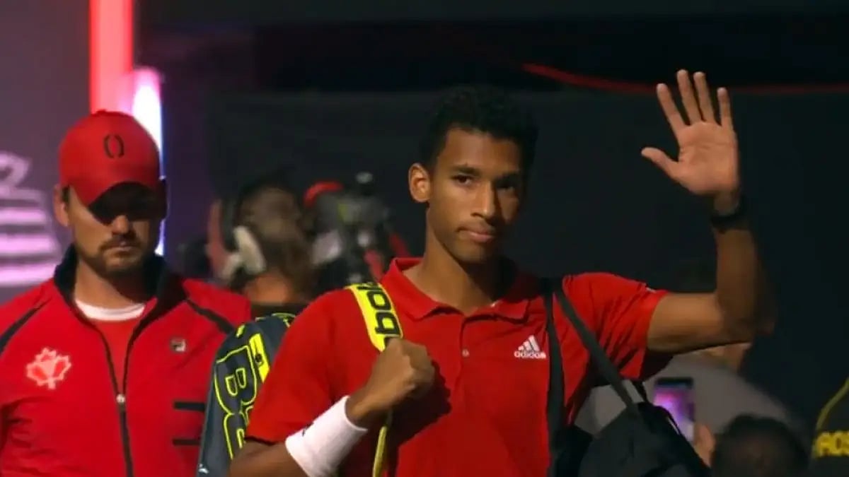 Felix Auger-Aliassime is sixth-ranked player in the world.