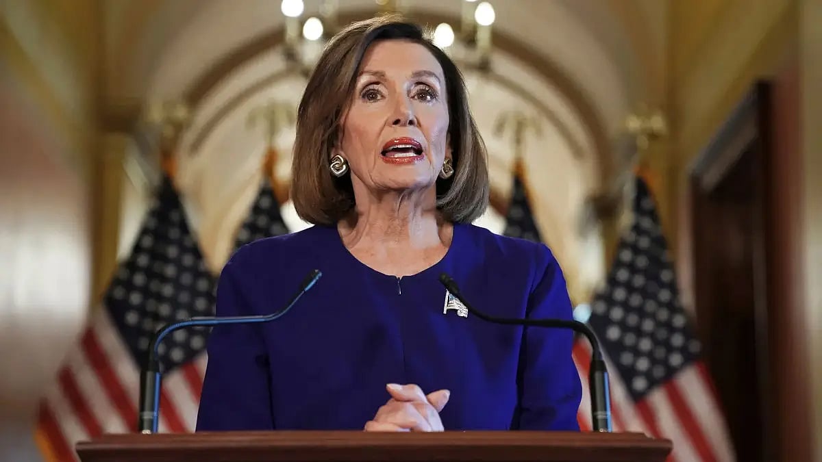 US  lawmaker Nancy Pelosi