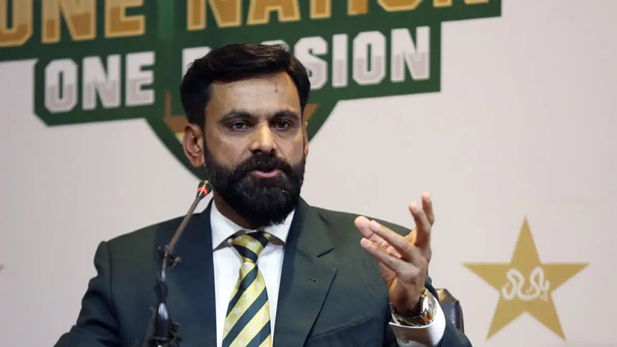 Pakistan team director Mohammad Hafeez.