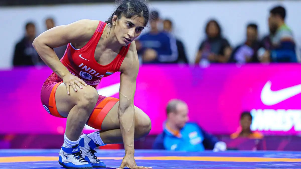 Vinesh Phogat had won a gold medal at Birmingham Commonwealth Games.  - null