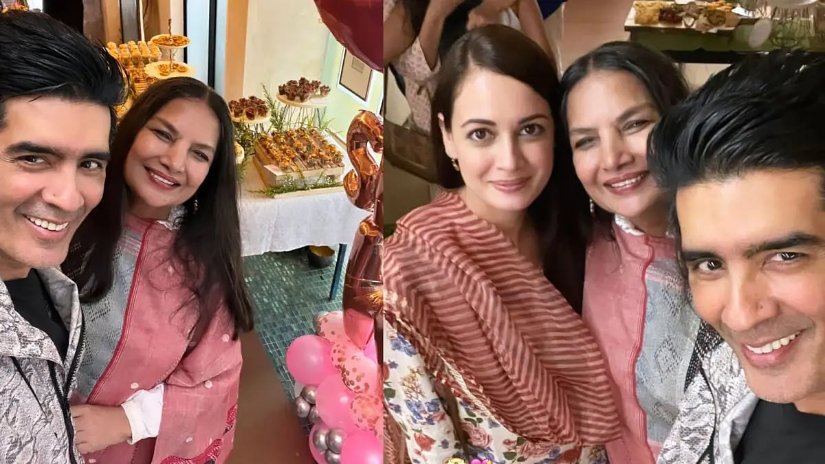 Shabana Azmi's birthday celebrations